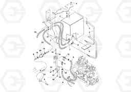 54125 Fuel Tank Installation PT125R S/N 197470-, Volvo Construction Equipment