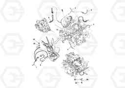 61628 Cabling Installation PT125R S/N 197470-, Volvo Construction Equipment