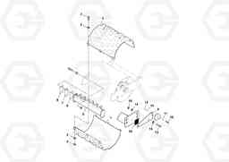 67937 Padfoot Shell Installation SD100C S/N 198060 -, Volvo Construction Equipment