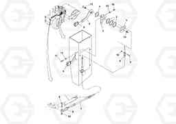 68871 Throttle Assembly SD100C S/N 198060 -, Volvo Construction Equipment