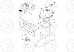 67474 Back-up Alarm Installation SD100C S/N 198060 -, Volvo Construction Equipment