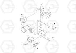 71919 Left Panel Assembly SD100C S/N 198060 -, Volvo Construction Equipment