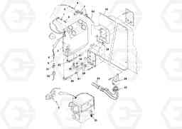 70088 Cab Heater and A/C Installation SD100C S/N 198060 -, Volvo Construction Equipment