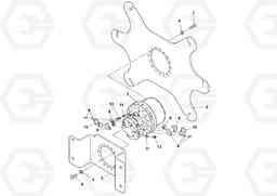 85553 Drum Drive Assembly SD100C S/N 198060 -, Volvo Construction Equipment