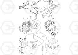 82222 Seat with Shut-off Switch Installation SD100C S/N 198060 -, Volvo Construction Equipment