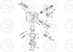 52312 Propulsion Pump SD100C S/N 198060 -, Volvo Construction Equipment