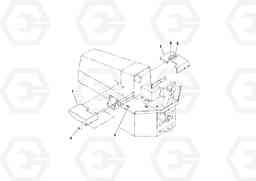 100093 Fender Installation SD100C S/N 198060 -, Volvo Construction Equipment