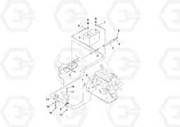 67832 Battery installation SD100C S/N 198060 -, Volvo Construction Equipment