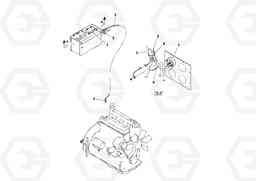 75070 Water Temperature Gauge F/k SD100C S/N 198060 -, Volvo Construction Equipment