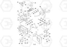 51245 Cab Heater and A/C Installation SD100C S/N 198060 -, Volvo Construction Equipment