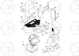 47400 Cab Installation SD100C S/N 198060 -, Volvo Construction Equipment