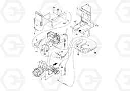 55081 Traction Hoses Installation SD100C S/N 198060 -, Volvo Construction Equipment