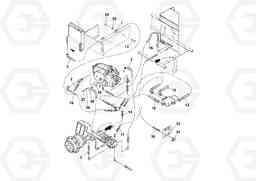 55084 Traction Hoses Installation SD100C S/N 198060 -, Volvo Construction Equipment