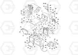 106871 Engine Cowling and Radiator Installation SD100C S/N 198060 -, Volvo Construction Equipment