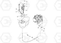 85435 Control Console Assembly SD70D/SD70F/SD77DX/SD77F S/N 197387-, Volvo Construction Equipment