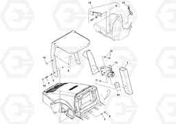 47806 ROPS/FOPS Installation SD77DA S/N 197788-, Volvo Construction Equipment