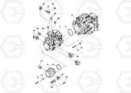 106404 Pump Stack Assembly SD115D/SD115F S/N 23273 -, Volvo Construction Equipment