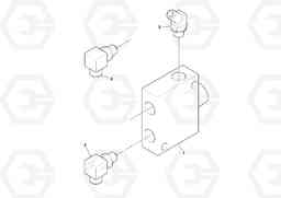 86820 Loop Flushing Valve Assembly SD70D/SD70F/SD77DX/SD77F S/N 197387-, Volvo Construction Equipment