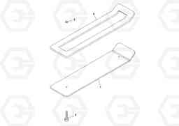87185 Fuse Cover Assembly SD160DX/SD190/SD200 S/N 197386 -, Volvo Construction Equipment