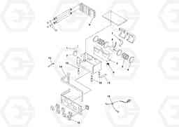 82408 Heater SD70D/SD70F/SD77DX/SD77F S/N 197387-, Volvo Construction Equipment