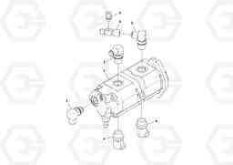 62349 Pump Assembly SD100D/100F/SD105DX/105F S/N 197389 -, Volvo Construction Equipment
