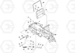 106007 Hood Installation SD116DX/SD116F S/N 197542 -, Volvo Construction Equipment