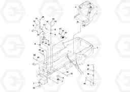 84329 Rear Frame Installation SD130D/DX/F S/N 600012 -, Volvo Construction Equipment