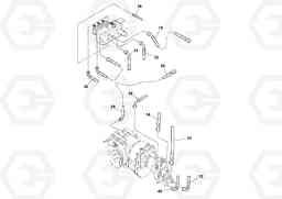 47706 Hoses Installation SD116DX/SD116F S/N 197542 -, Volvo Construction Equipment