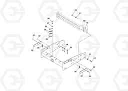 60703 Front Frame Installation SD100D/100F/SD105DX/105F S/N 197389 -, Volvo Construction Equipment