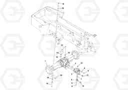 100088 Axle Installation SD160DX/SD190/SD200 S/N 197386 -, Volvo Construction Equipment