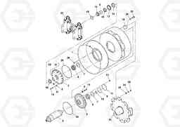 97215 Drum Assembly SD160DX/SD190/SD200 S/N 197386 -, Volvo Construction Equipment