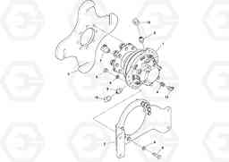 78445 Drum Drive Assembly SD25D/SD25F S/N 197379 -, Volvo Construction Equipment