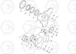 98882 Carrier Assembly SD25D/SD25F S/N 197379 -, Volvo Construction Equipment