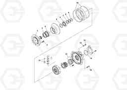 74713 Drum Drive Motor SD25D/SD25F S/N 197379 -, Volvo Construction Equipment