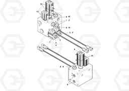 52461 Lift Manifold SD45D/SD45F S/N 197409 -, Volvo Construction Equipment