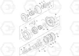 76955 Drive Motor SD25D/SD25F S/N 197379 -, Volvo Construction Equipment