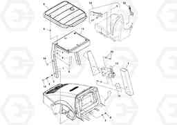 100127 ROPS/FOPS Installation SD70D/SD70F/SD77DX/SD77F S/N 197387-, Volvo Construction Equipment