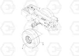 39088 Tire and Wheel Assembly SD77DA S/N 197788-, Volvo Construction Equipment