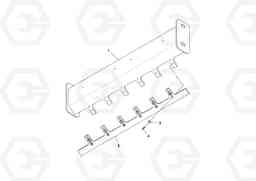 86804 Smooth Scraper Installation SD70D/SD70F/SD77DX/SD77F S/N 197387-, Volvo Construction Equipment