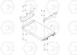 82037 Condenser Assembly SD70D/SD70F/SD77DX/SD77F S/N 197387-, Volvo Construction Equipment