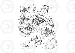 101062 Seat SD77DA S/N 197788-, Volvo Construction Equipment