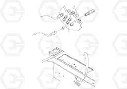 93436 Hydraulic Pressure check connection Installation SD70D/SD70F/SD77DX/SD77F S/N 197387-, Volvo Construction Equipment