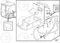 105167 Cab heating installation ECR48C, Volvo Construction Equipment