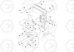 43848 Cab Heater and Air Conditioning Assembly SD77DA S/N 197788-, Volvo Construction Equipment
