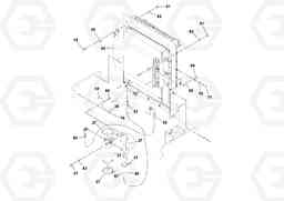 43848 Cab Heater and Air Conditioning Assembly SD77DA S/N 197788-, Volvo Construction Equipment