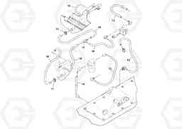 53450 Water Hoses Installation SD77DA S/N 197788-, Volvo Construction Equipment