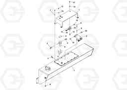 53453 Emulsion Tank Assembly SD77DA S/N 197788-, Volvo Construction Equipment