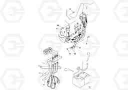 46230 Water System Cable Harness Installation SD77DA S/N 197788-, Volvo Construction Equipment