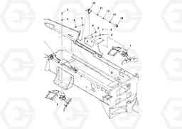 64945 Scraper/cocoa Mat Installation SD77DA S/N 197788-, Volvo Construction Equipment
