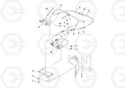 53817 Pumps And Water Hosing Assembly SD77DA S/N 197788-, Volvo Construction Equipment